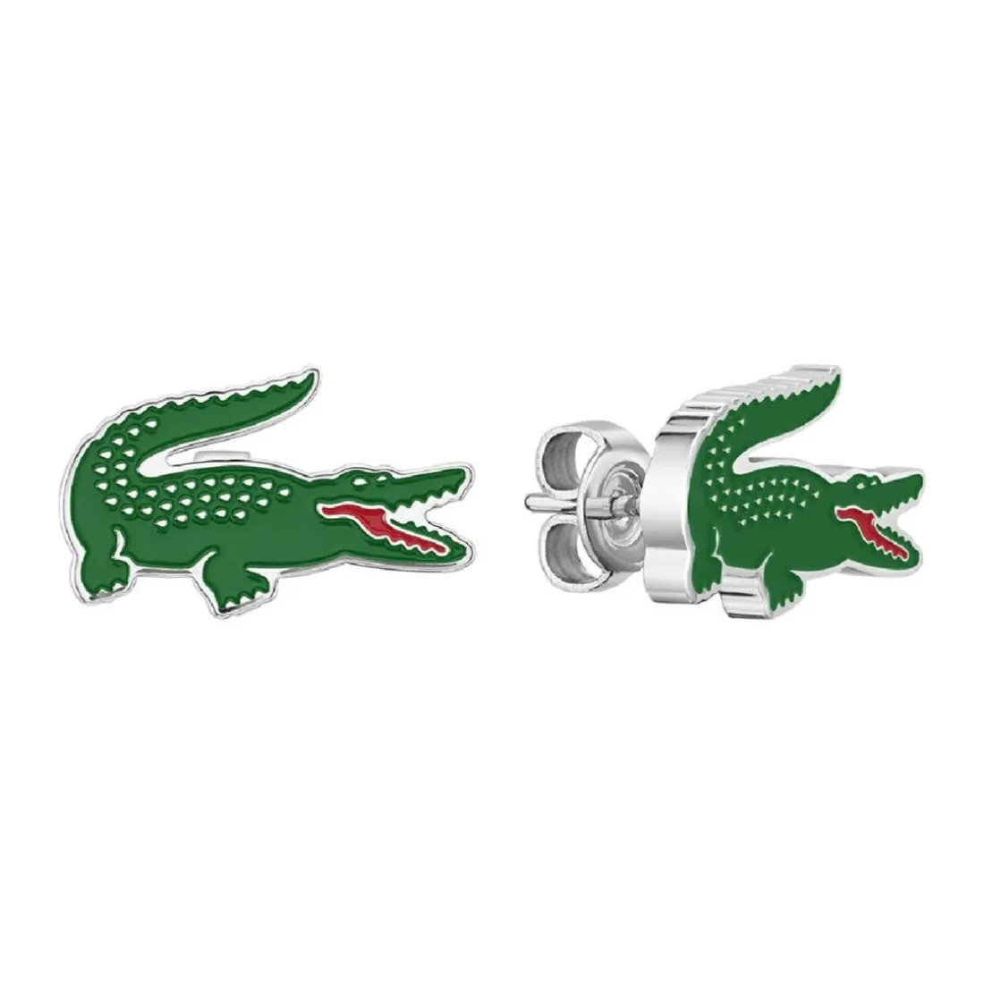 Boucles d'oreilles Homme Lacoste Arthor - 2040230 Acier Vert