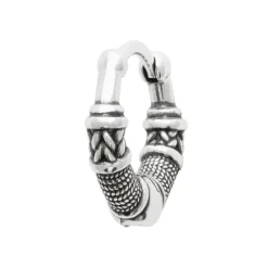 Boucles d'oreilles Homme Maison de la Bijouterie Sensimio Z636Z00 Argent