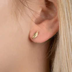 Boucles oreilles Maison de la Bijouterie Sensimio Y530300 Plaqué or