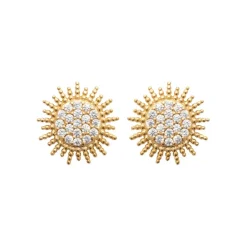 Boucles oreilles Maison de la Bijouterie Sensimio Y5W03Z0 Plaqué or