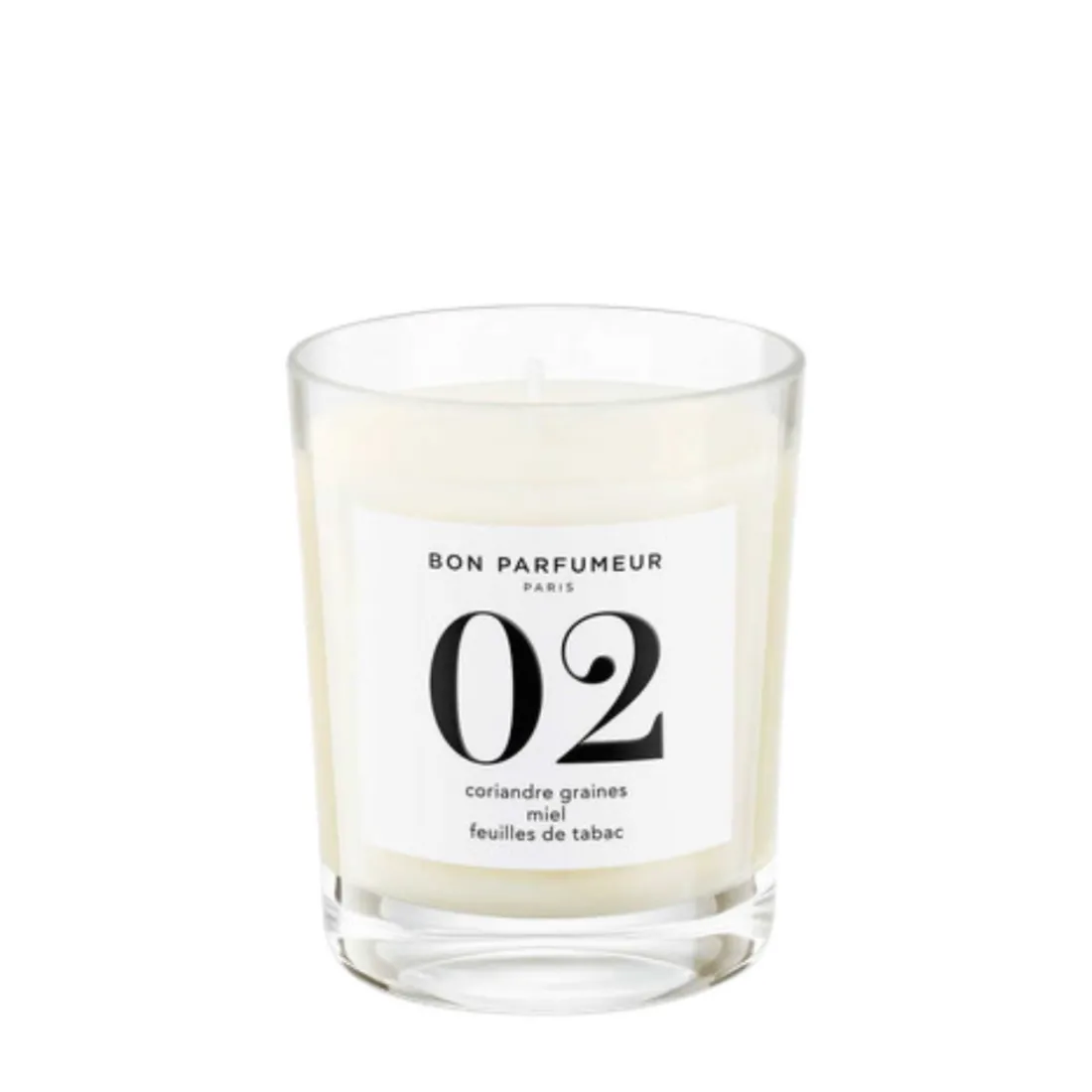 Bougie Parfumée 02 Graine de Coriandre Miel Feuille de Tabac
