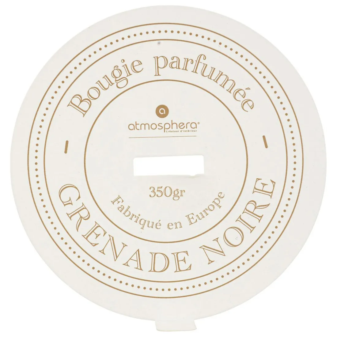 Bougie parfumée grenade noire