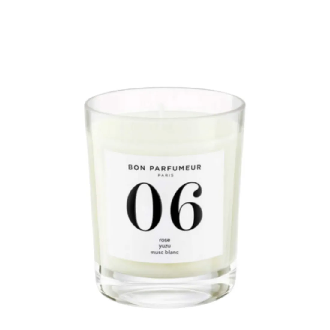 Bougie Parfumée Rose, Yuzu et Musc Blanc