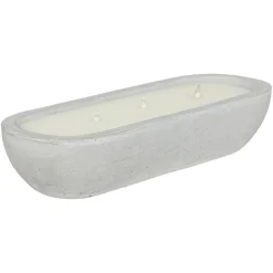 Bougie pot en ciment Gris