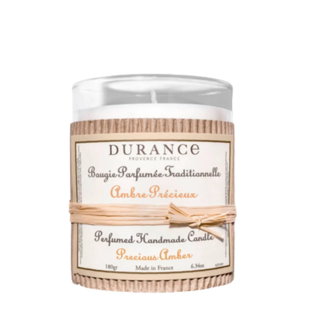 Bougie Traditionnelle Durance Parfum Ambre Précieux Swann