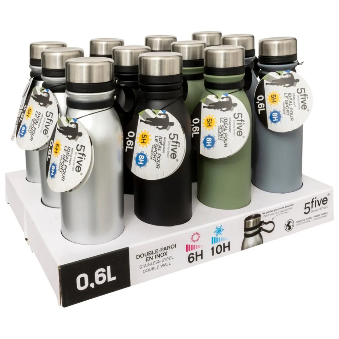 Bouteille isotherme sport 0,6l