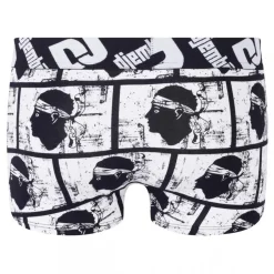 Boxer & shorty homme - Noir en coton