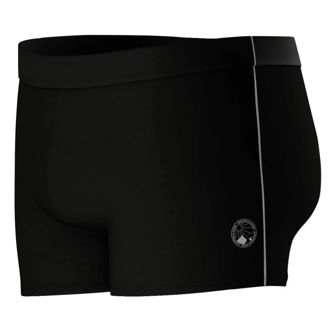 Boxer de bain homme Uni Traveler Athena noir