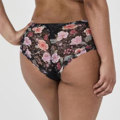Boxer LUCCIA SWING - Noir Fleuri multicolore