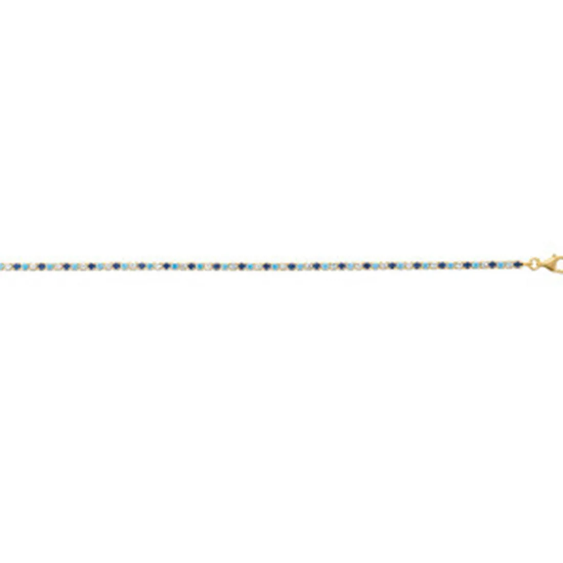 Bracelet Femme Maison de la Bijouterie Sensimio UW3YVZZV Plaqué or