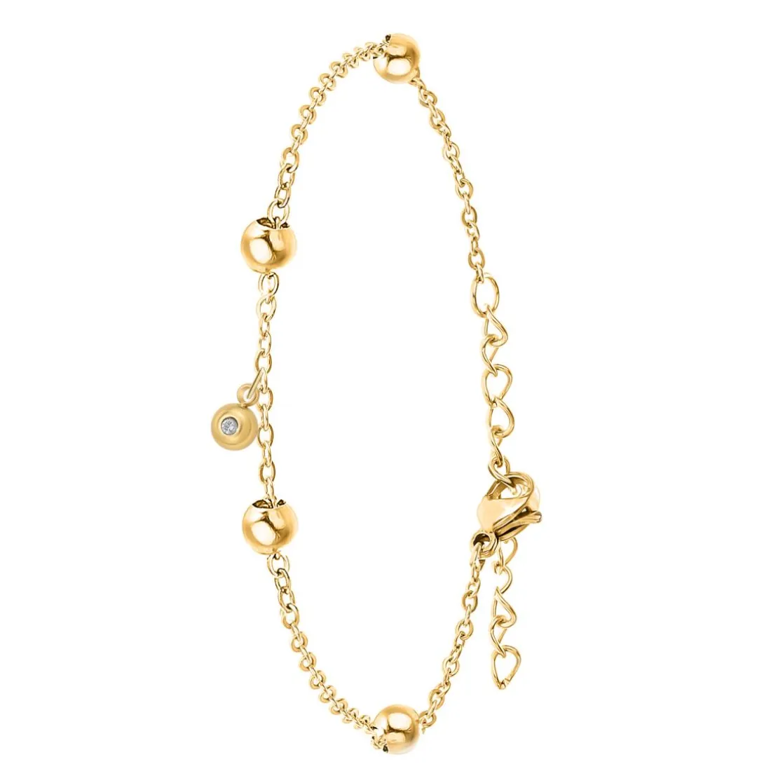 Bracelet Femme So Charm - BD2371-DORE-DIAMANT - Bracelet Mode Doré