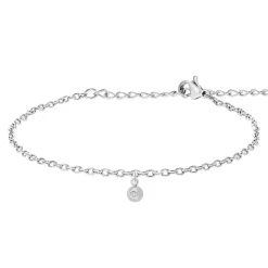 Bracelet Femme So Charm - BD2383-ARGENT-DIAMANT - Bracelet Mode Argenté
