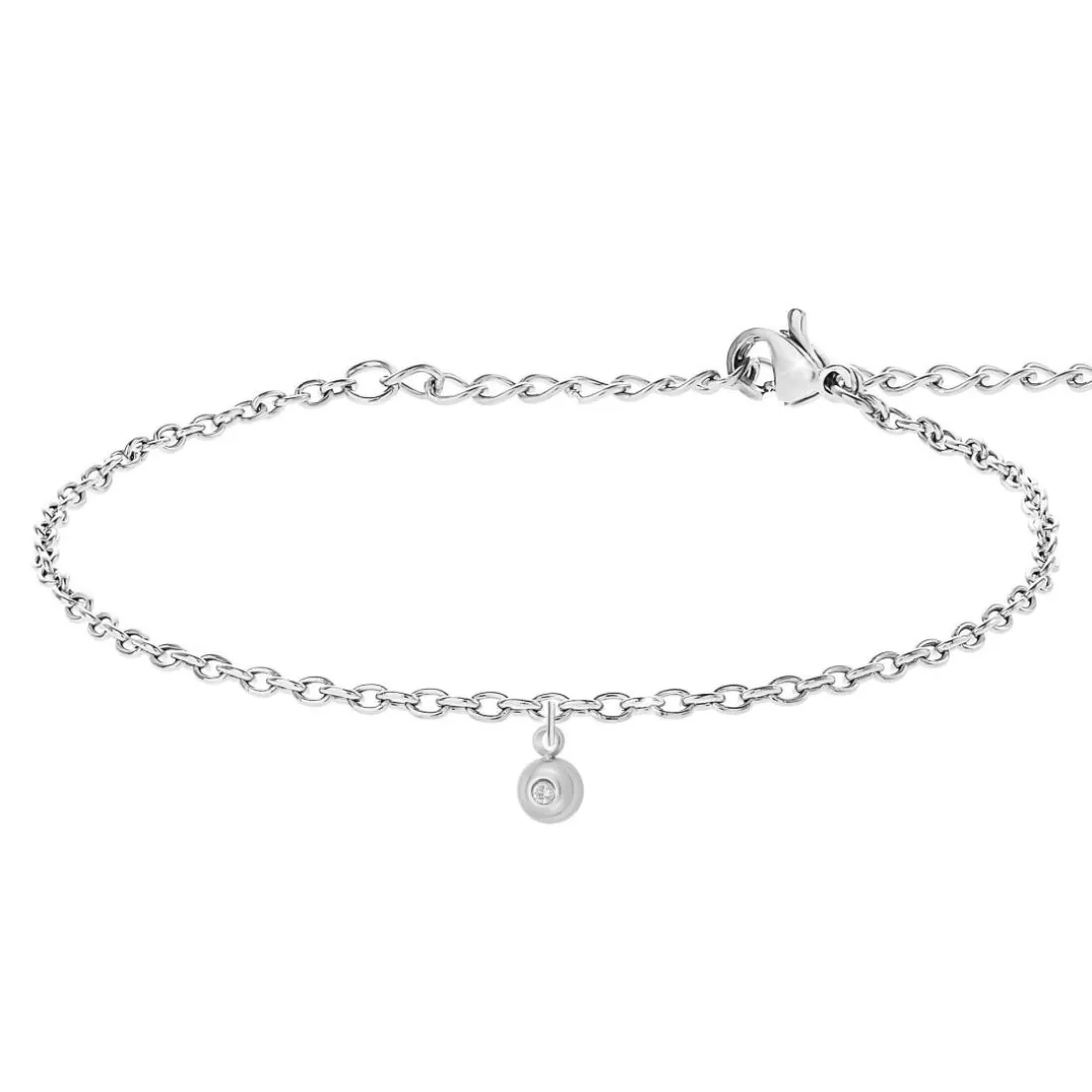 Bracelet Femme So Charm - BD2383-ARGENT-DIAMANT - Bracelet Mode Argenté
