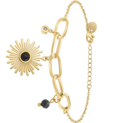 Bracelet Femme So Charm - BD2941-DORE-DIAMANT - Bracelet Mode Doré