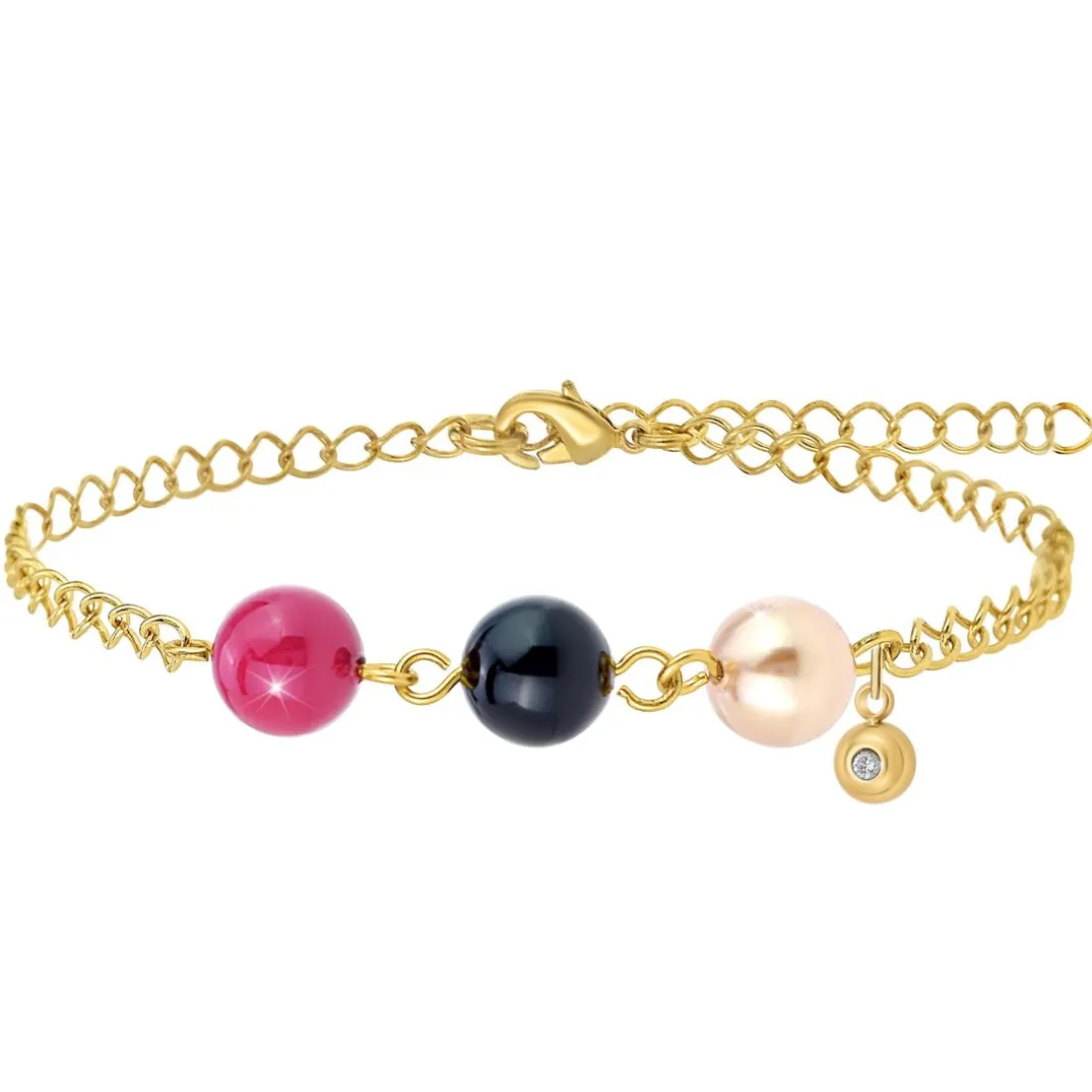 Bracelet Femme So Charm - BD2945-DIAMANT - Bracelet Mode Doré