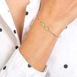 Bracelet Femme So Charm - BD3023-DORE - Bracelet Infini Doré