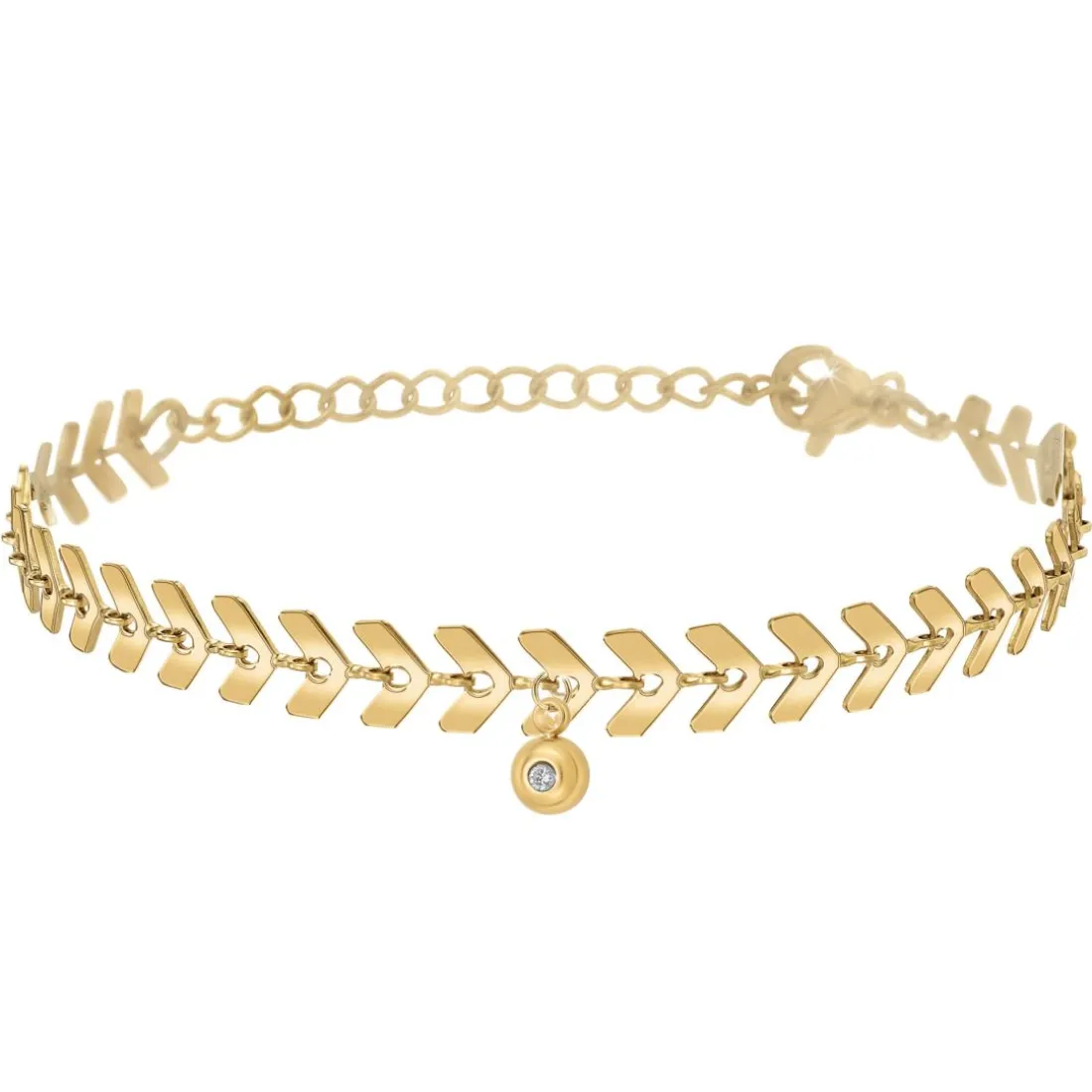 Bracelet Femme So Charm - BD2882-DORE-DIAMANT - Bracelet Mode Doré