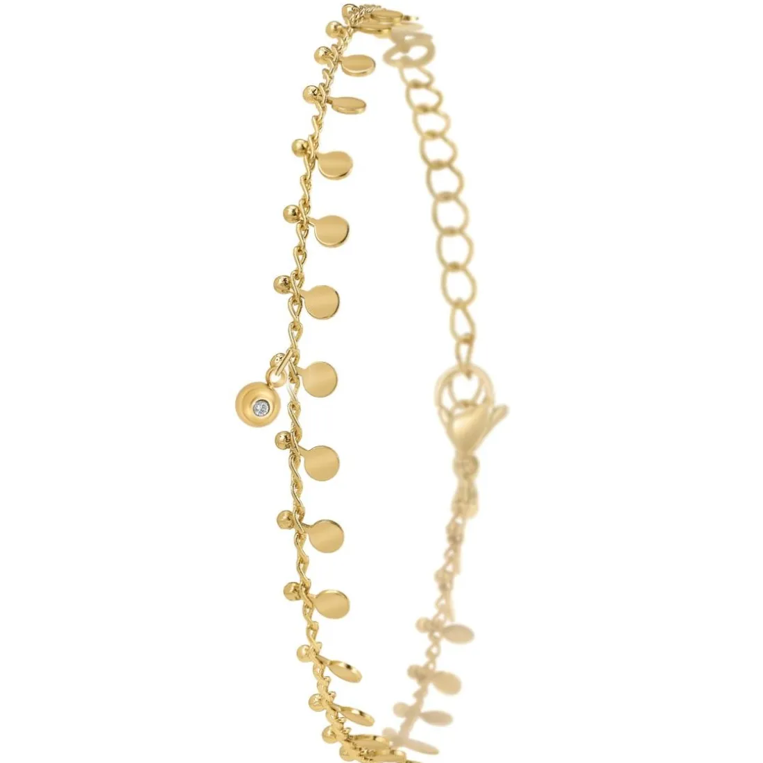 Bracelet Femme So Charm - BD3098-DORE-DIAMANT - Bracelet Mode Doré