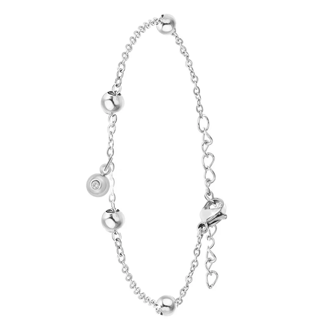 Bracelet Femme So Charm - BD2371-ARGENT-DIAMANT - Bracelet Mode Argenté