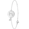 Bracelet Femme So Charm - BD2281-ARGENT-L-DIAMANT - Bracelet Initial Argenté