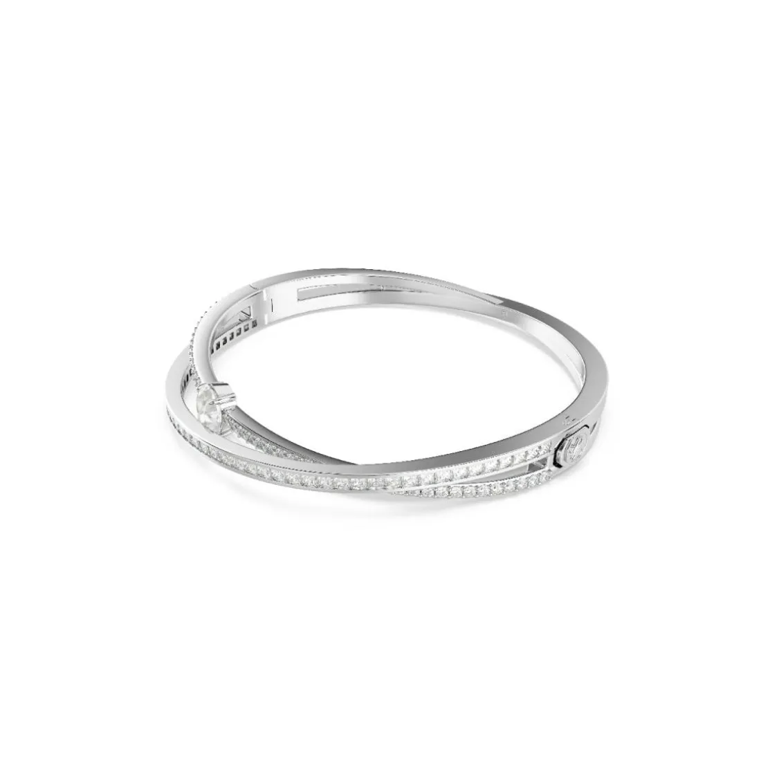 Bracelet Femme Swarovski Hyperbola 5691226 Métal rhodié Oxyde de Zirconium