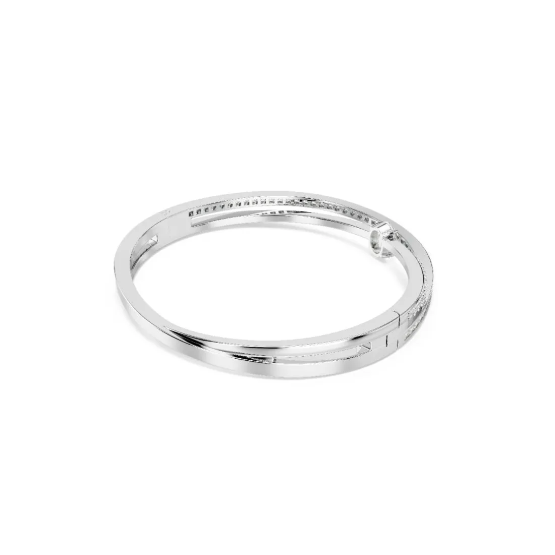 Bracelet Femme Swarovski Hyperbola 5691226 Métal rhodié Oxyde de Zirconium
