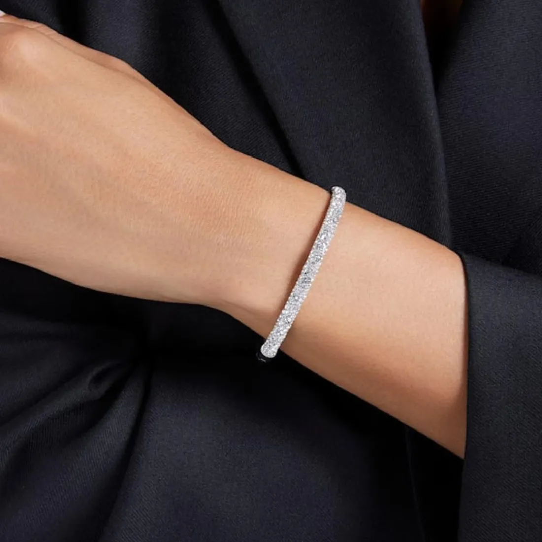 Bracelet Femme Swarovski Meteora - 568424 argent