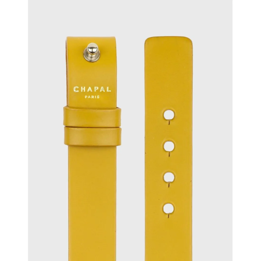 Bracelet Kelton x Maison Chapal Jaune moutarde