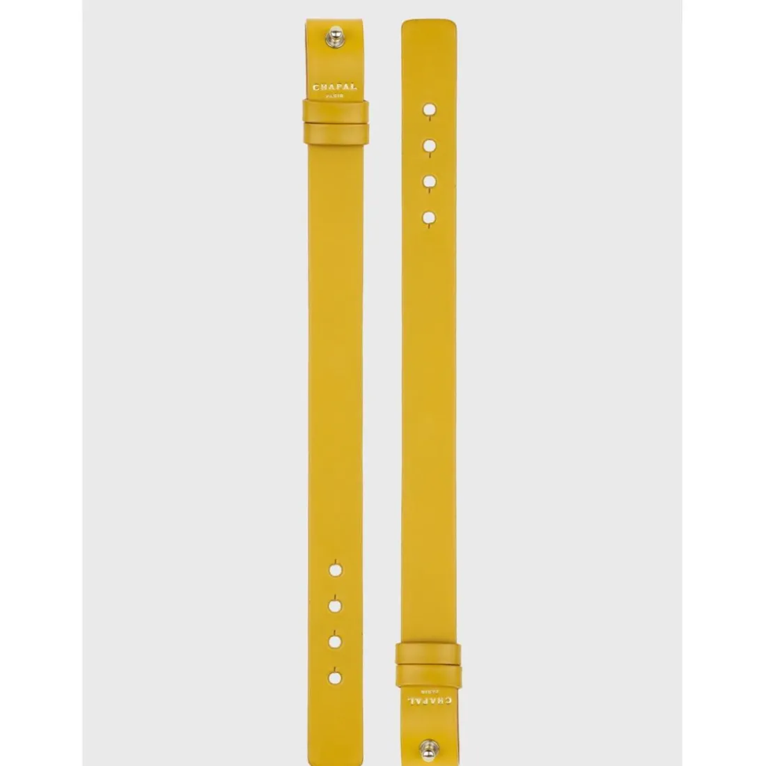 Bracelet Kelton x Maison Chapal Jaune moutarde