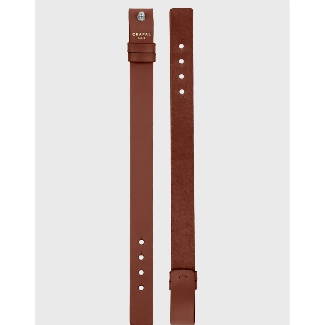 Bracelet Kelton x Maison Chapal Brun