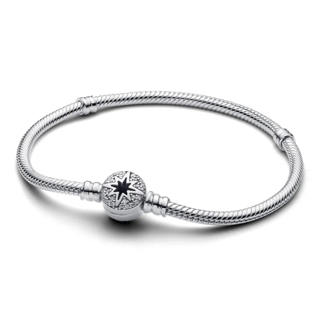 Bracelet Maille Serpent Fermoir Étoile Polaire