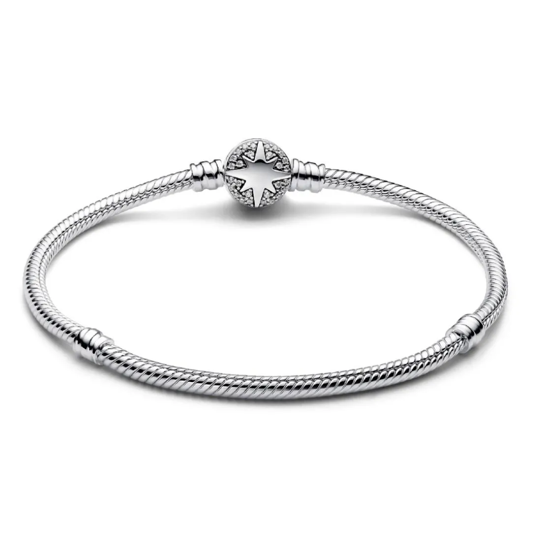 Bracelet Maille Serpent Fermoir Étoile Polaire