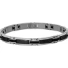 Bracelet Rochet B031981 - Bracelet Noir Argenté Rochet