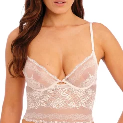 Bralette armatures rose Wacoal lingerie en nylon