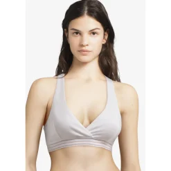 Bralette blanche Fémilet en coton