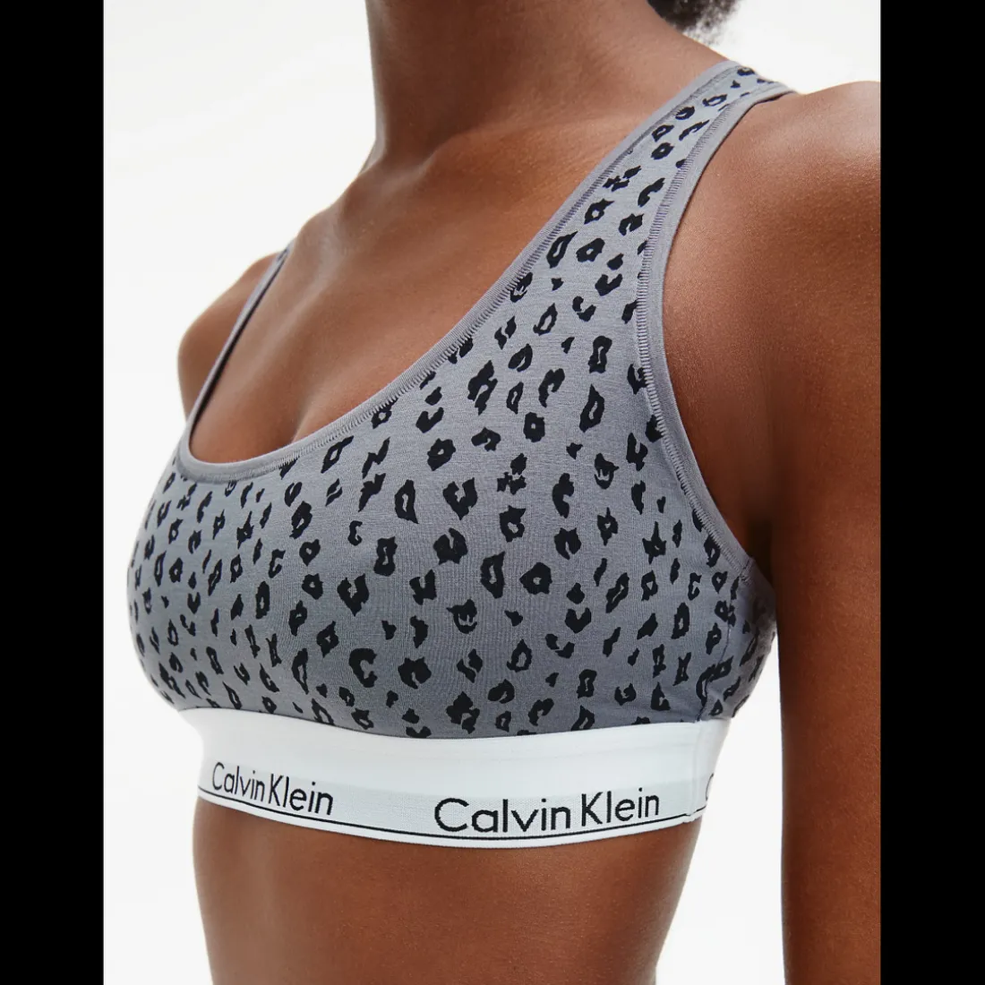 Brassière - Gris Calvin Klein Underwear en coton