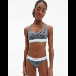 Brassière - Gris Calvin Klein Underwear en coton