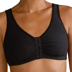 Brassière - post opératoire avec poches - sans armatures en coton