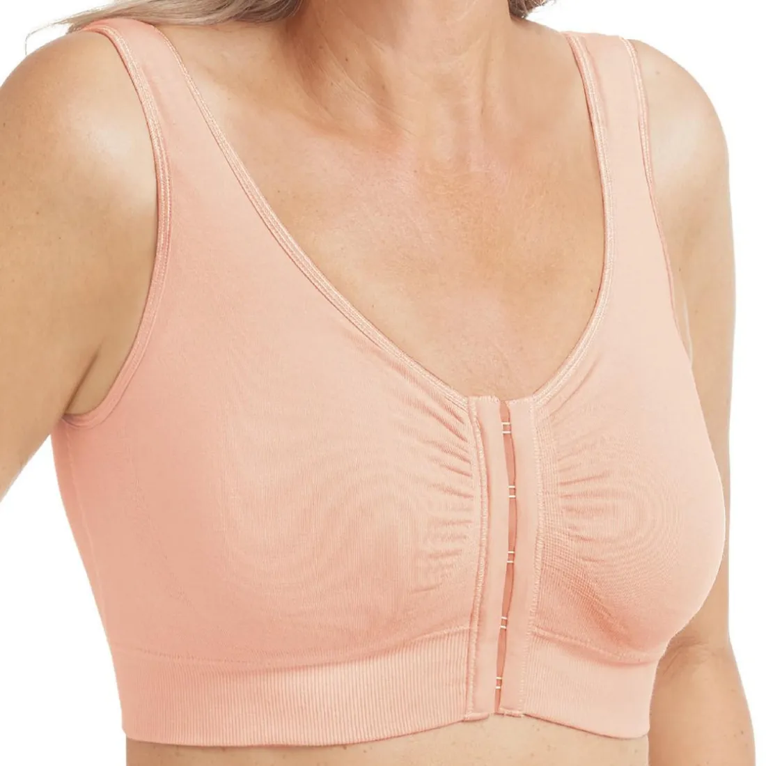 Brassière - post opératoire avec poches - sans armatures