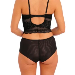 Brassière armatures noir Wacoal lingerie en nylon