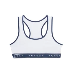 Brassière Blanche Morgan Lingerie en coton
