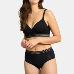 Brassière coques sans armatures - Noir