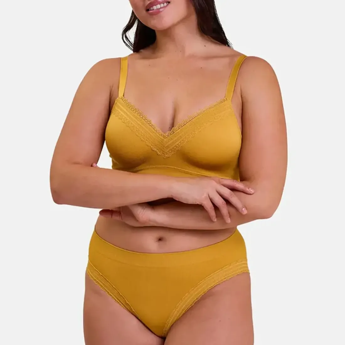 Brassière coques sans armatures