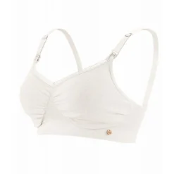 Brassière d'allaitement Blanc - Cache Coeur en coton