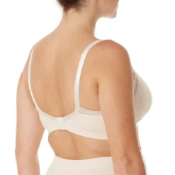 Brassière d'allaitement rose Cache Coeur Lingerie en viscose