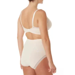 Brassière d'allaitement rose Cache Coeur Lingerie en viscose