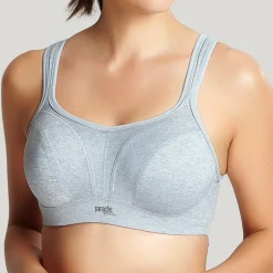 Brassière de sport armatures grise