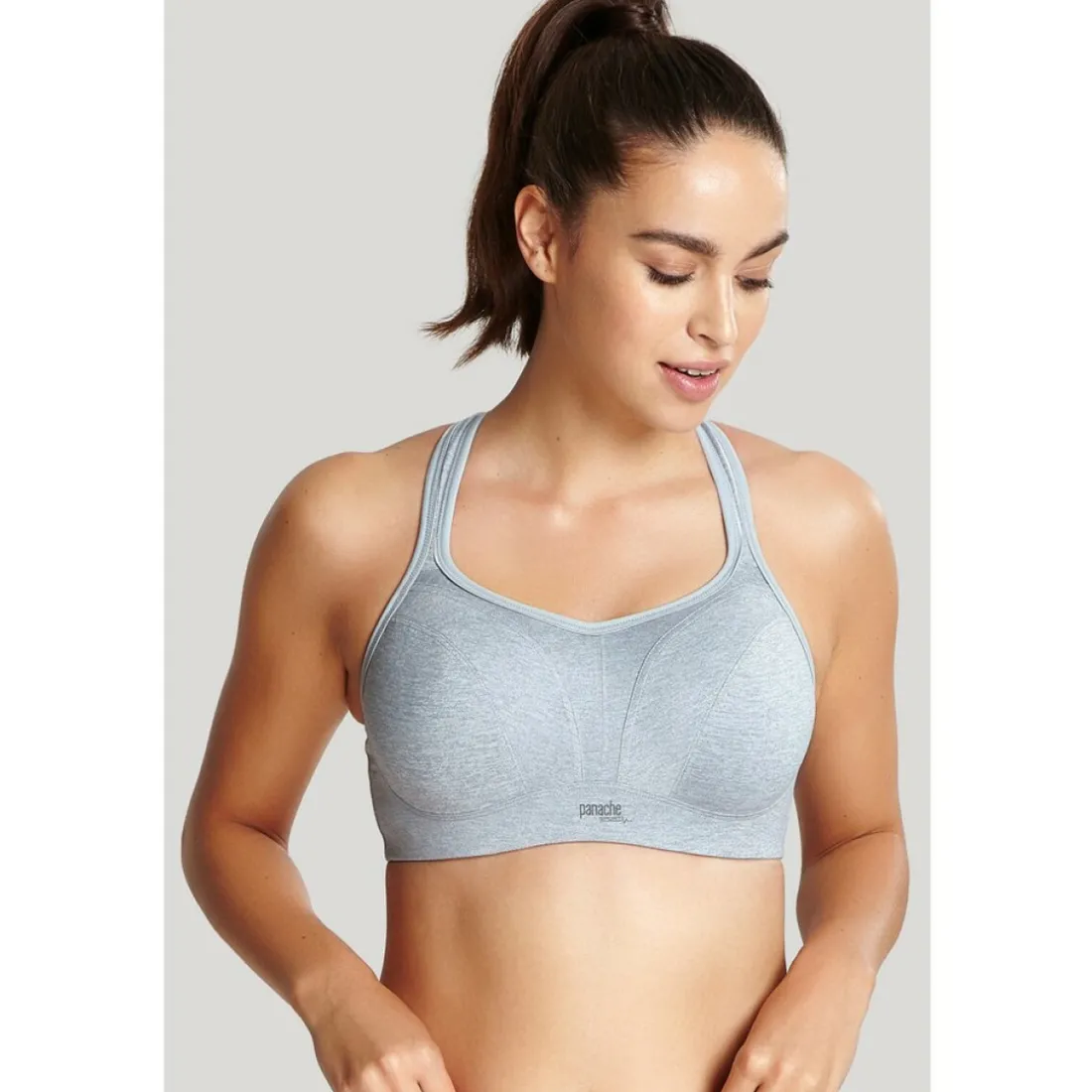 Brassière de sport armatures grise