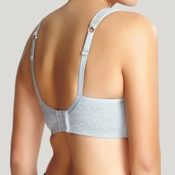 Brassière de sport armatures grise