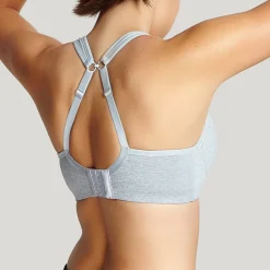 Brassière de sport armatures grise